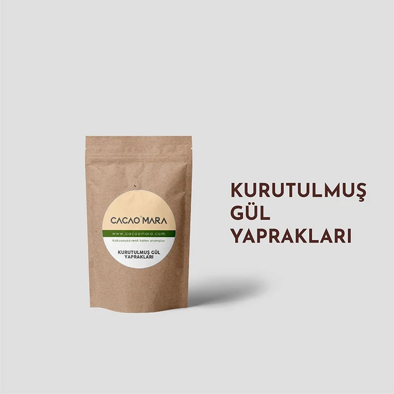 İçilebilir Kakaoya Yakışan Baharatlar Kurutulmuş Gül Yaprakları